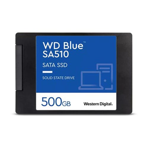 WD 2.5” SSD Solid State Drive 500GB (internal)